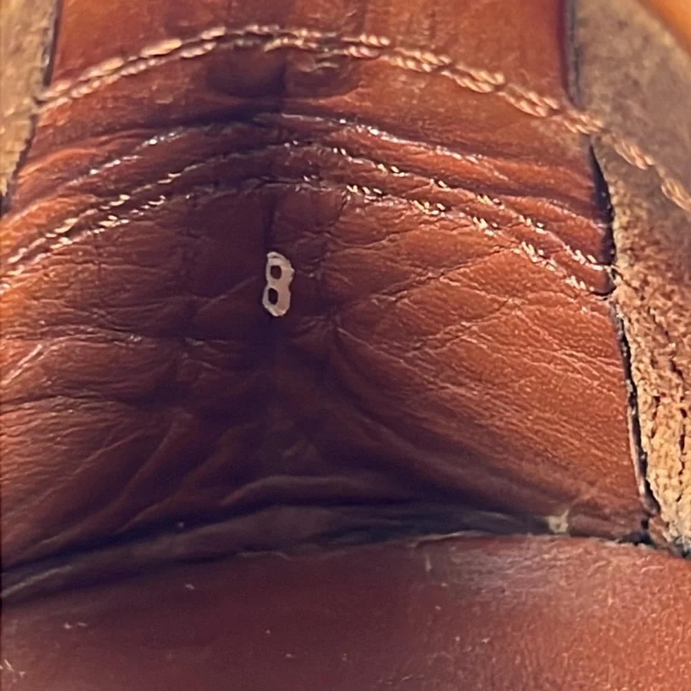 Tod's Men’s Brown Leather Penny Slip On Loafers‎ Size 8